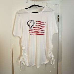 Super cute short sleeve casual top